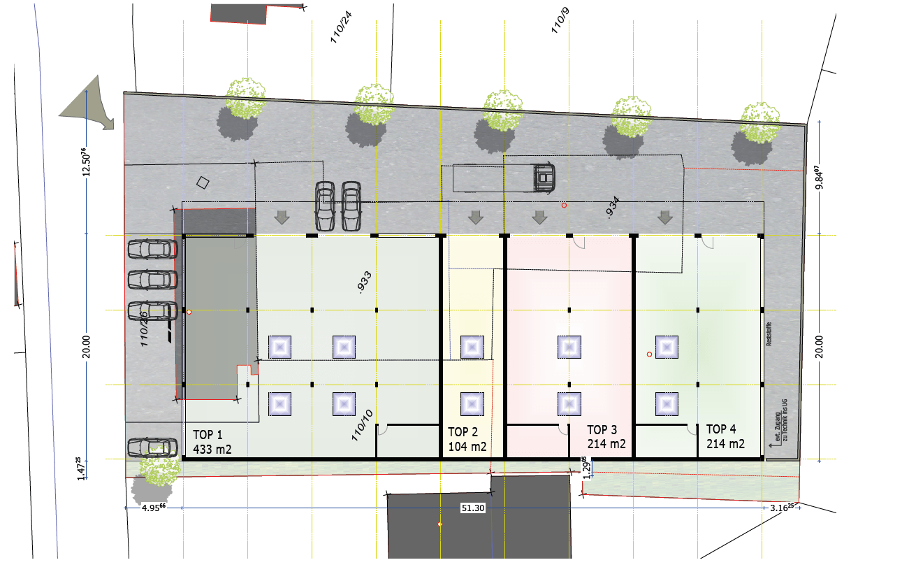 grundriss Gewerbepark Vandans 405